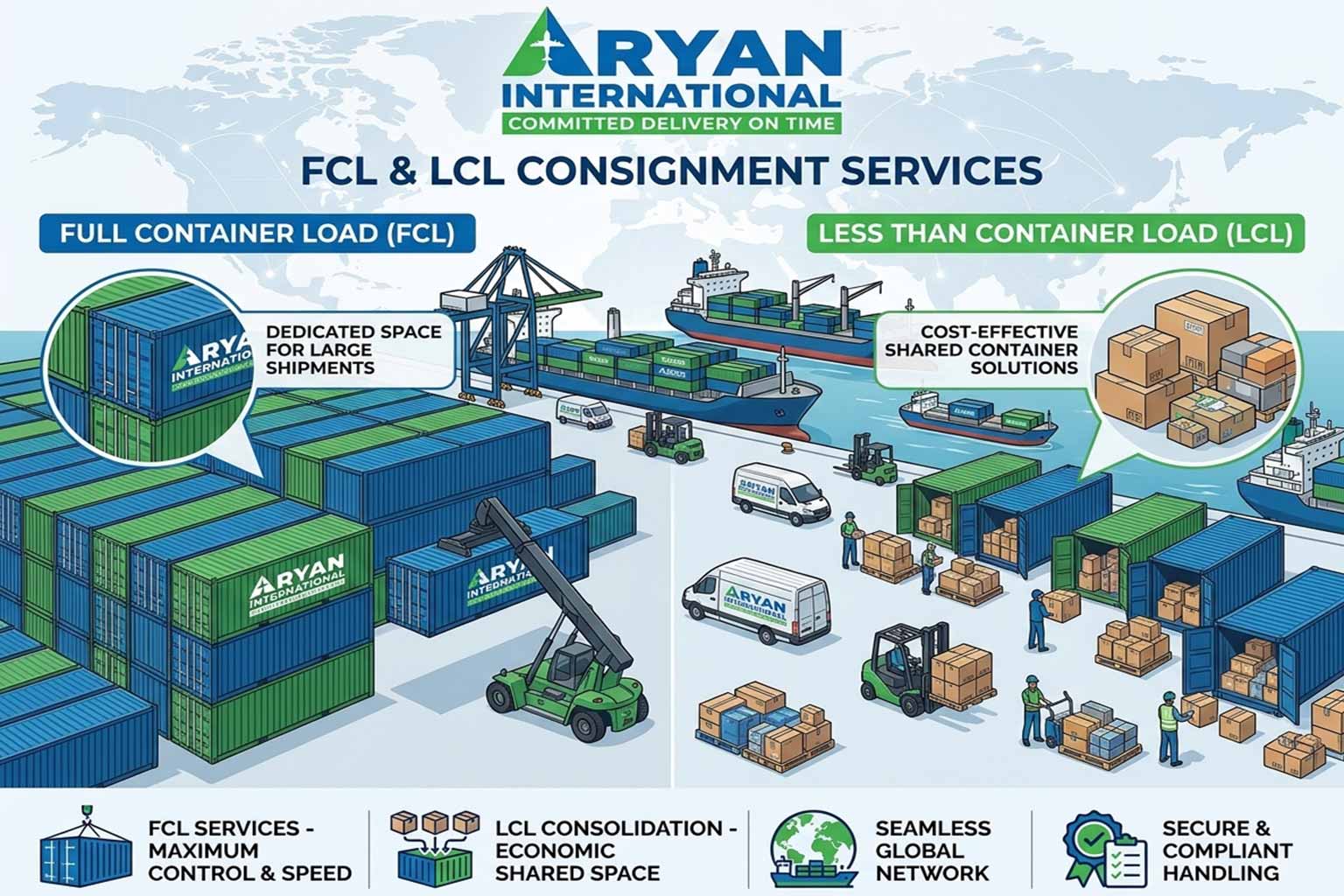 FCL & LCL Consignment Services