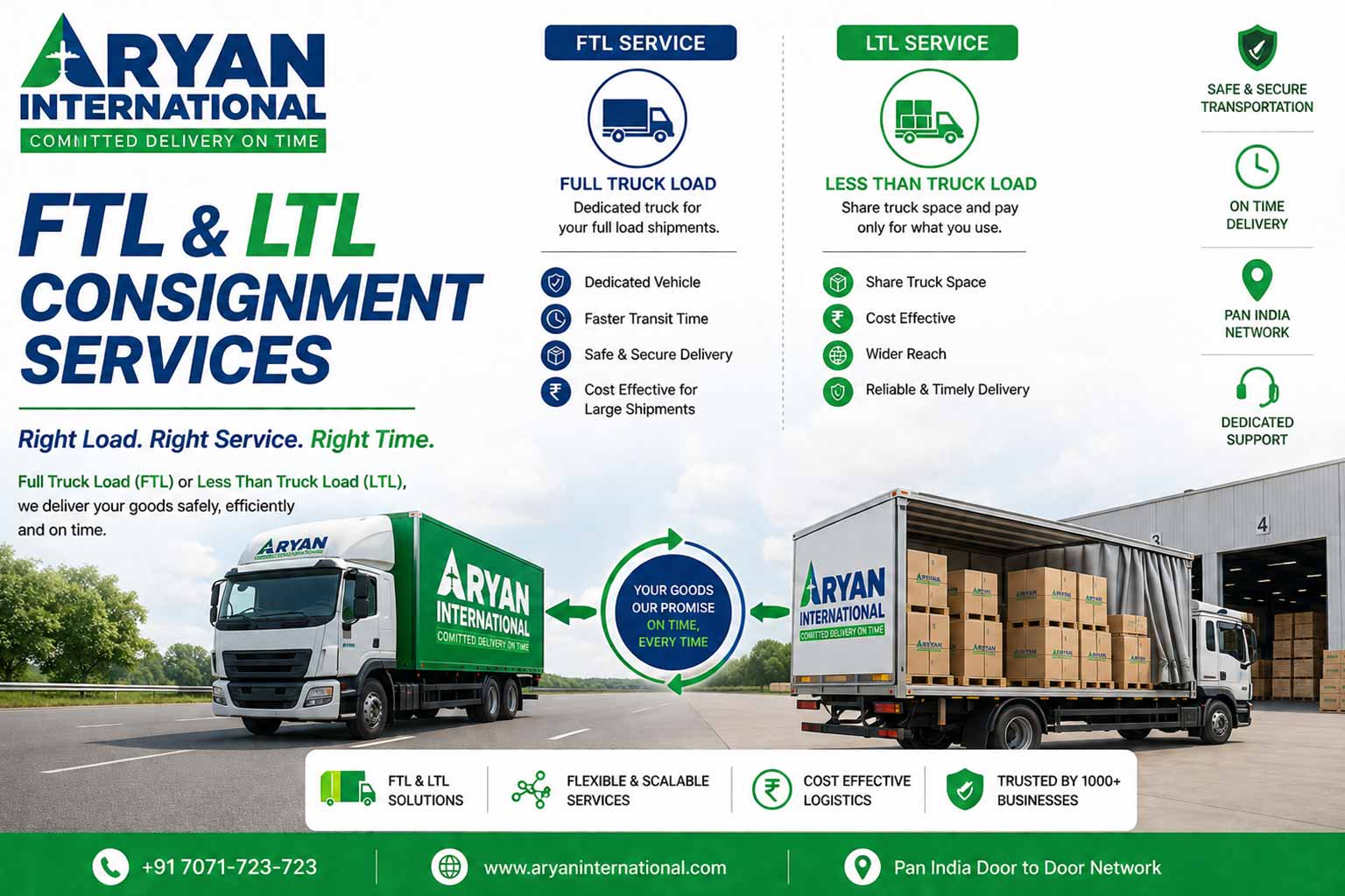 FTL & LTL Consignment Services